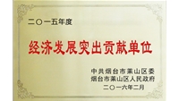 經(jīng)濟發(fā)展突出貢獻(xiàn)單位